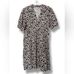 Boden Button Jersey Mini Tea Dress